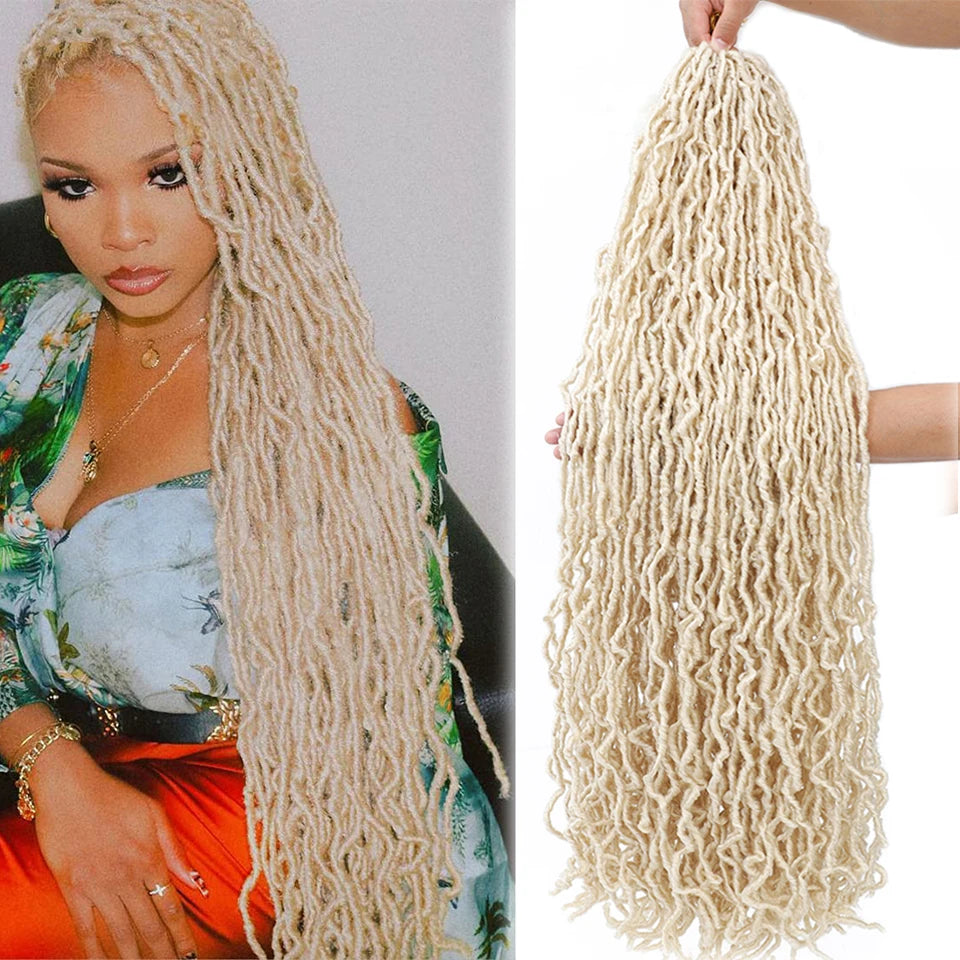 Soft Locs Crochet Hair | Faux Locs Pre-Looped Braids 18–36 Inch
