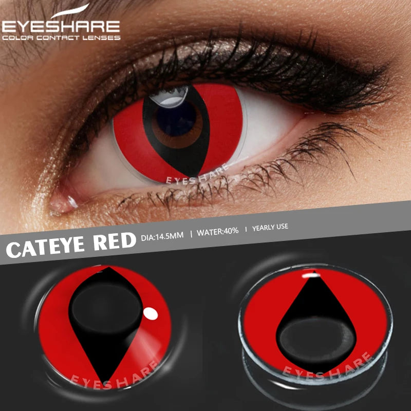 EYESHARE Cosplay Color Contact Lenses Halloween Beauty Contact Lenses