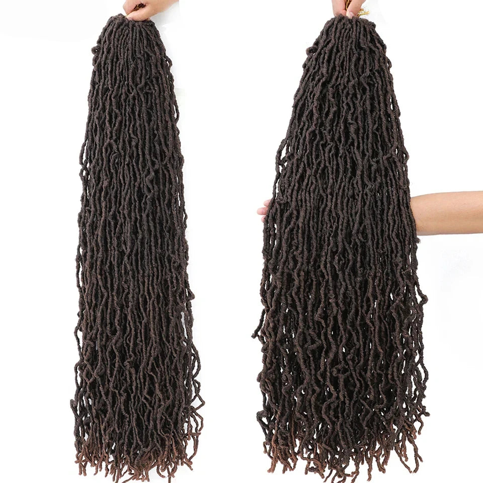 Soft Locs Crochet Hair | Faux Locs Pre-Looped Braids 18–36 Inch