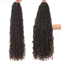 Soft Locs Crochet Hair | Faux Locs Pre-Looped Braids 18–36 Inch