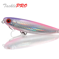 TacklePRO PE12 Topwater Vobler 2022 Fishing Lure wobbler big Minnow 85mm 11.7g Pencil Bait Decoys for Crankbait leure vatalion