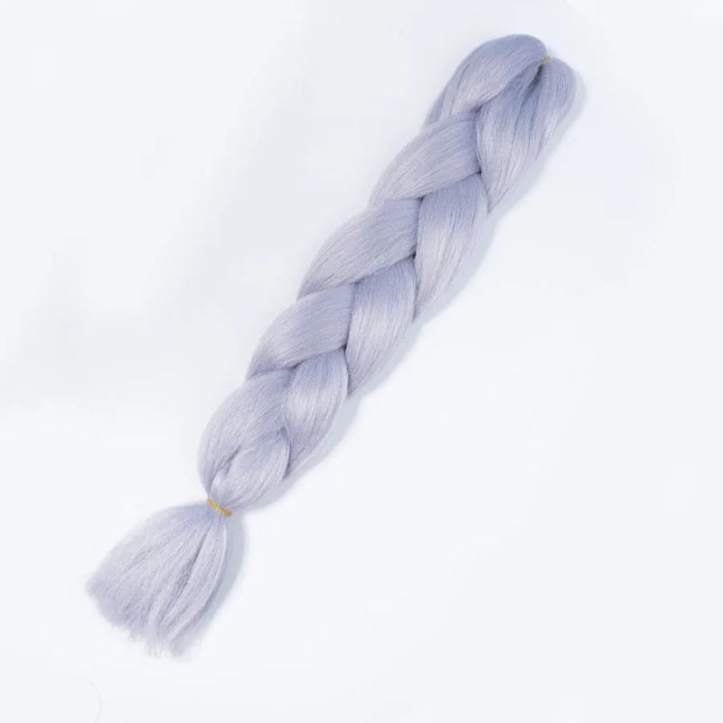 Ombre Synthetic Braiding Hair Extensions Jumbo Braids For Women Braids 24'' 100g Two Tone Ombre Color Pink Black Blue Wholesale