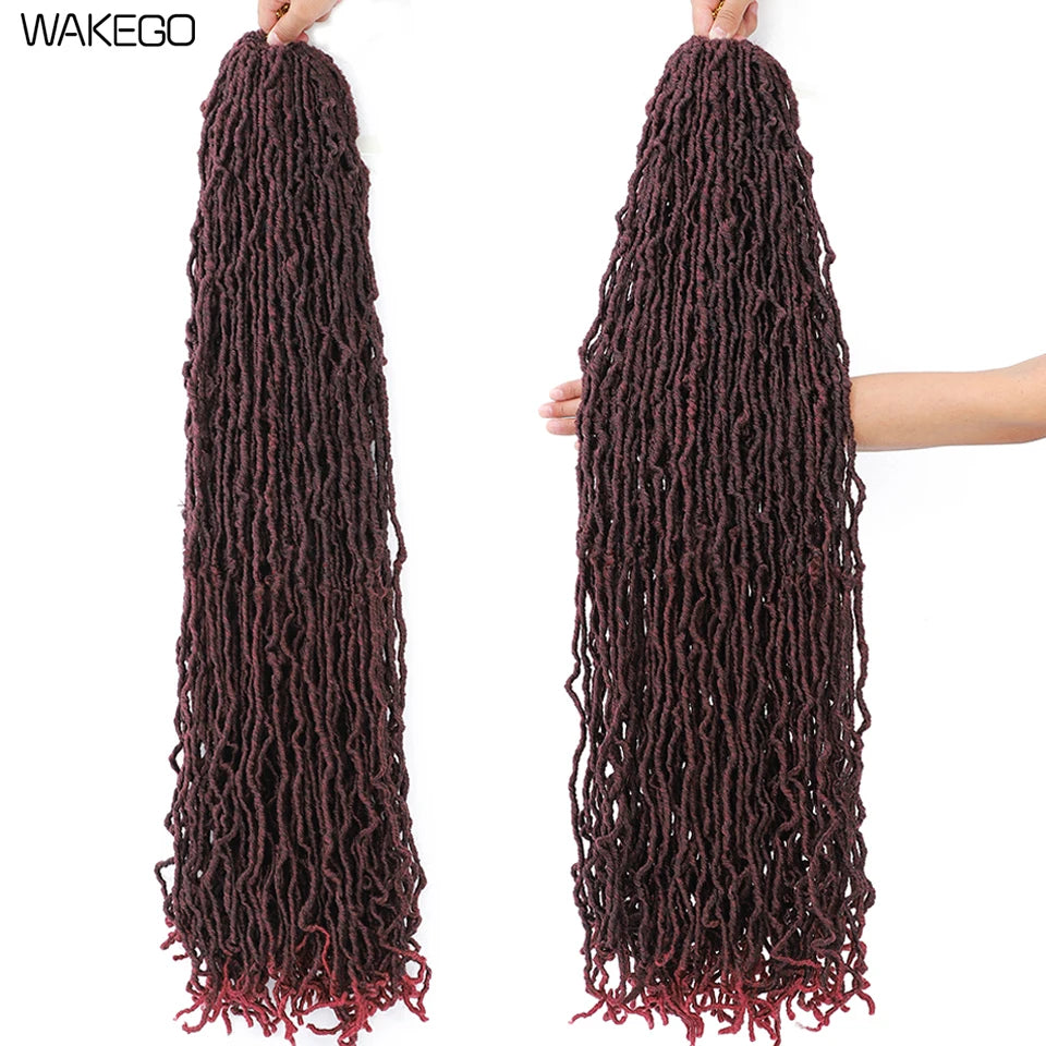 Soft Locs Crochet Hair | Faux Locs Pre-Looped Braids 18–36 Inch