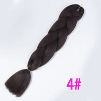 Ombre Synthetic Braiding Hair Extensions Jumbo Braids For Women Braids 24'' 100g Two Tone Ombre Color Pink Black Blue Wholesale