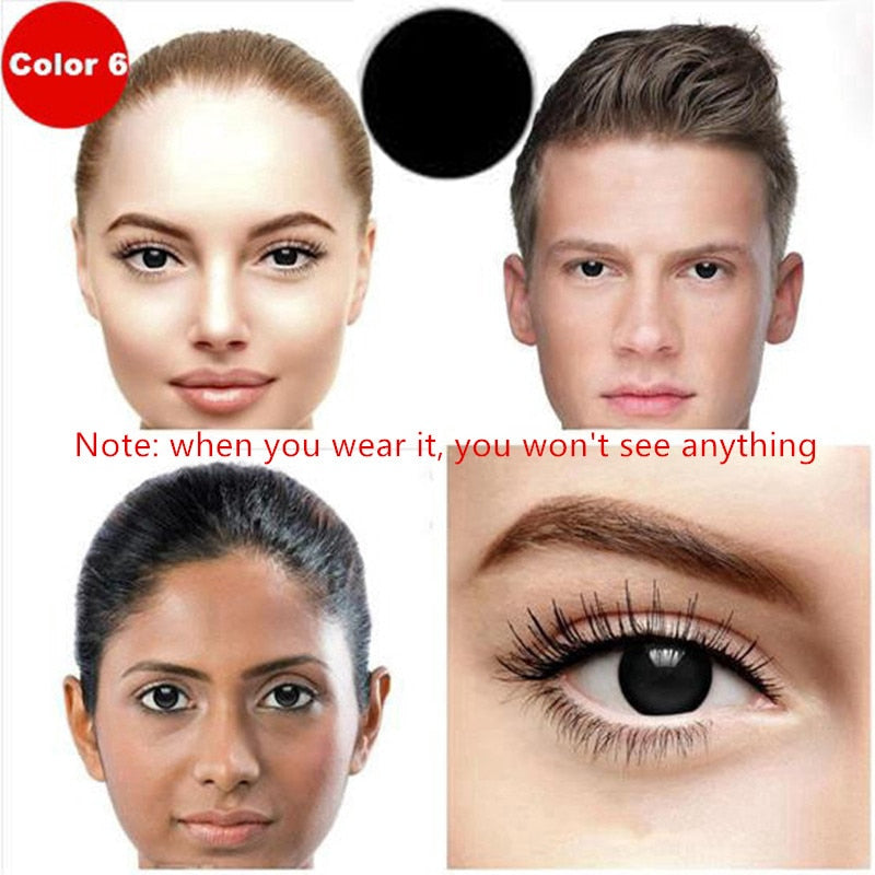 Cosplay Color Contact Lenses PURE Series Makeup Halloween Beauty Contact Lenses Eye Cosmetic Color Lens Eyes