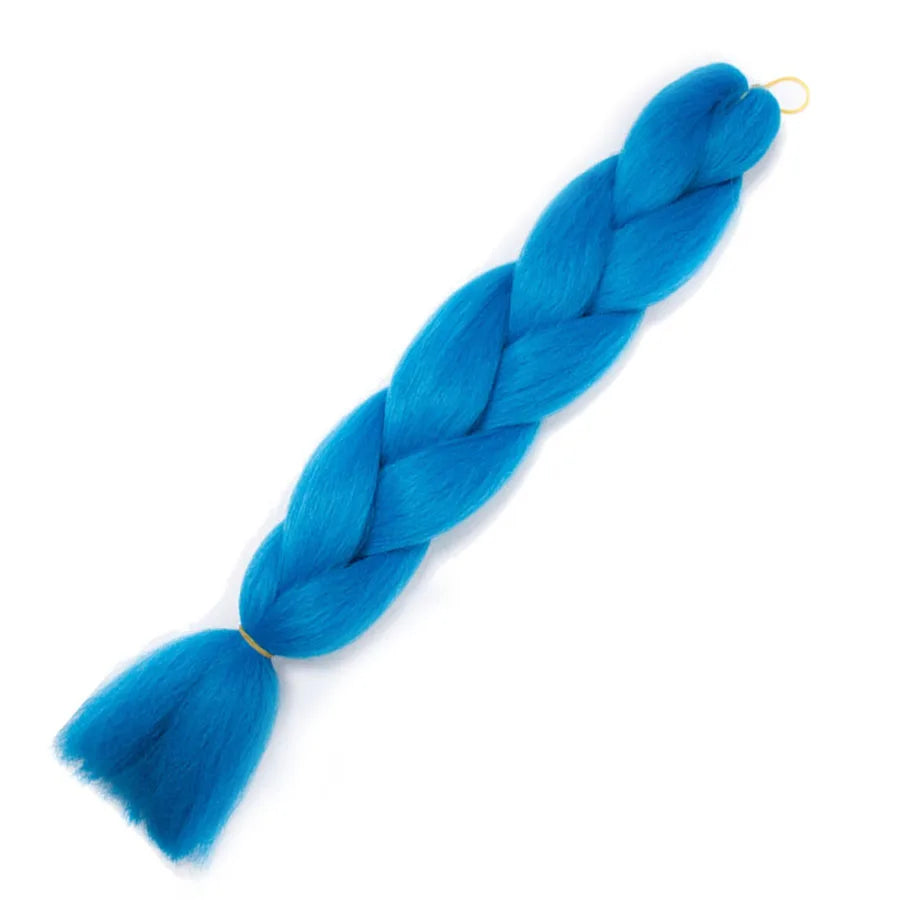 Ombre Synthetic Braiding Hair Extensions Jumbo Braids For Women Braids 24'' 100g Two Tone Ombre Color Pink Black Blue Wholesale