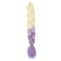 Jumbo Braiding Hair 24inch 100g 2Tone Synthetic Hair Extension Soft Light Yaki High Quality Material Ombre Crochet Braiding Hair