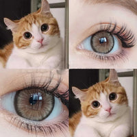Colored Lenses UYAAI 2Pcs Natural Eye Color Lens Contact LensesEyes Contacts