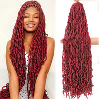 Soft Locs Crochet Hair | Faux Locs Pre-Looped Braids 18–36 Inch