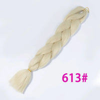 Ombre Synthetic Braiding Hair Extensions Jumbo Braids For Women Braids 24'' 100g Two Tone Ombre Color Pink Black Blue Wholesale
