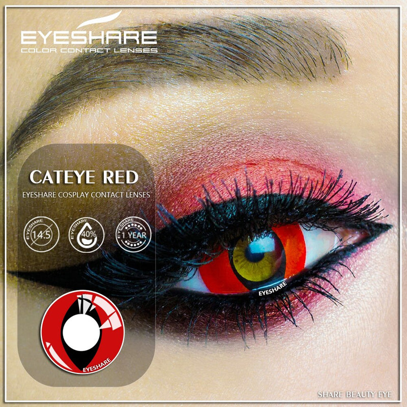 Eyeshare Color Contact Lenses For Eyes Anime Cosplay Colored Contact Lenses Halloween Contact Lens Crazy Lens Eye Beauty Makeup