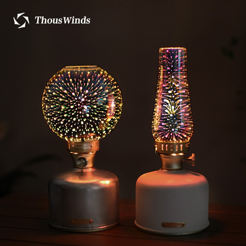 Thous Winds Spark Gas Lantern Outdoor Camping Gas Light Atmosphere Light Camp Light Lighting