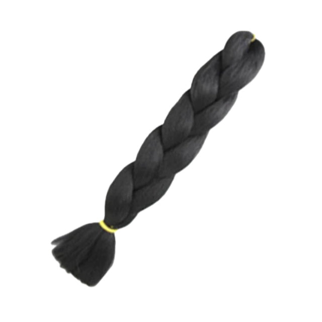 1 Piece 24 Inch Jumbo Braid Ombre Synthetic Braiding Hair Extensions for Women – Soft 1-Strand Jumbo Braid for DIY Box Braids