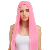 100cm Lightweight Cosplay Wig – 280g Heat-Resistant Fiber, 24 Colors