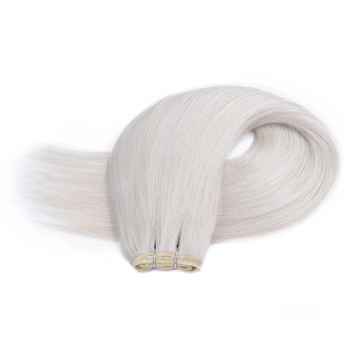 Silky Straight Hair Extensions – Soft, Natural Human Hair-Like Fiber (26” / 30”)