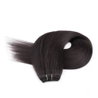 Silky Straight Hair Extensions – Soft, Natural Human Hair-Like Fiber (26” / 30”)