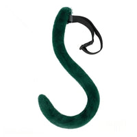 Cute Green Cat-Ear & Tail Cosplay Set – Furry Animal Costume Accessory