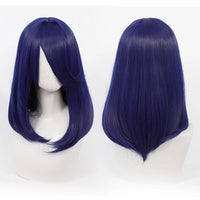 18 Inch Extra Long Straight Hair Wig With Bangs Synthetic Heat-Resistant Suitable For Women Cosplay Wigs