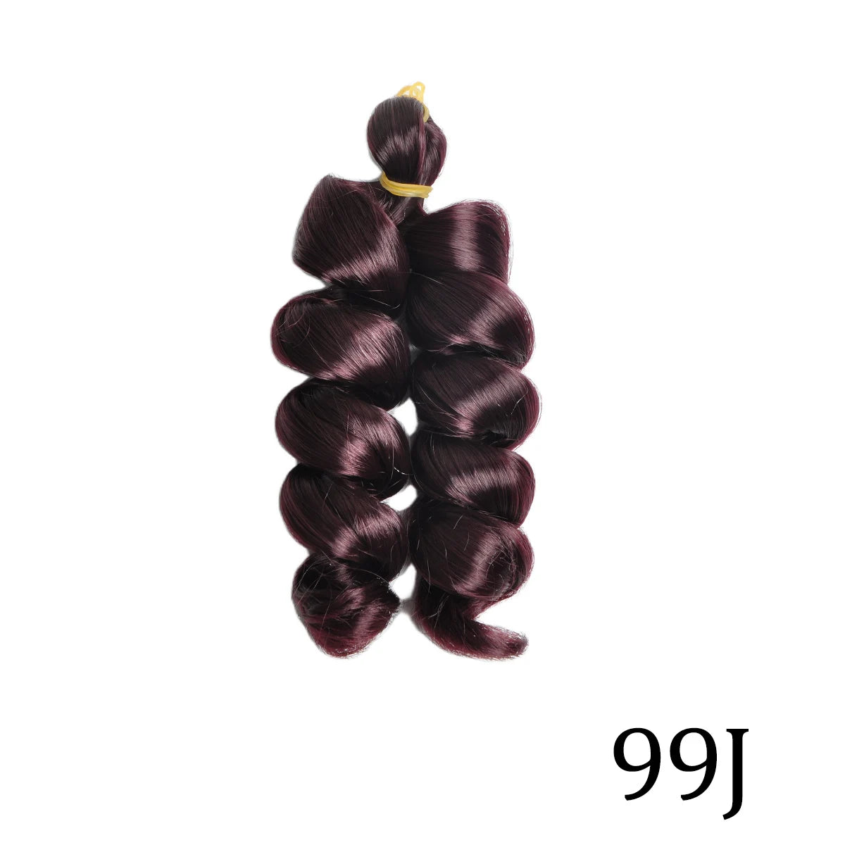 Loose Wavy French Curly Braiding Hair 14Inch Purple Pre Stretched Bouncy Hair Extensions Synthetic Spiral Curls Braids Hair