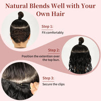 Curly Water Wave Human Hair Clip-Ins – 7 Pieces