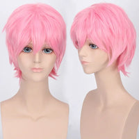 Cosplay Anime Long Wavy Pink Blue Red Blonde Black Green White Brown Cosplay Wig Synthetic Wig