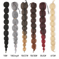 New Bubble Ponytail Afro Curly False Tail For Women Clip In Hairpiece Drawstring Ponytail Lantern Braid Ponytail