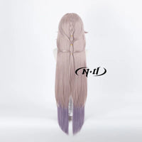 ND The Herta Cosplay Wigs Honkai Star Rail Game Cos Hair Wigs for Comic Con Coser Costume Theme Party Heat Resistant Synthetic