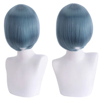 Short Cosplay Bob Wig – Face Contouring Thick Synthetic Hair Wig, Colorful Heat Resistant Fiber Wig
