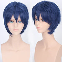 Cosplay Anime Long Wavy Pink Blue Red Blonde Black Green White Brown Cosplay Wig Synthetic Wig