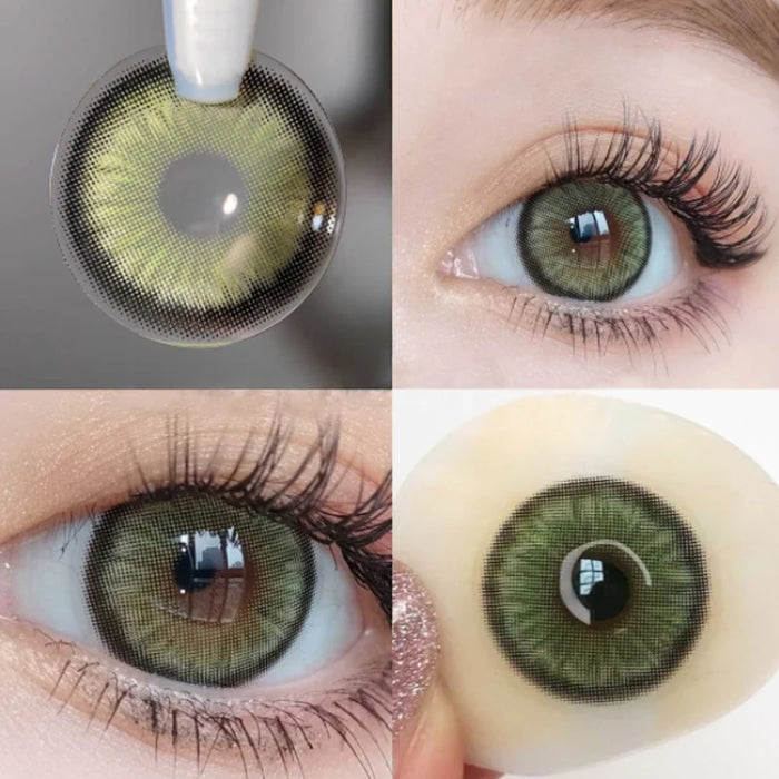 Colored Beautiful Pupil Contact Lenses Myopia Cosmetic for Eyes Artificial pupil Degree Contact  lens Prescription YMX
