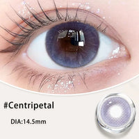 Myopia Lenses Color Contact Lenses for Eyes Lenses With Diopters Prescription Fashion Lenses Purple Eye Lenses YMX