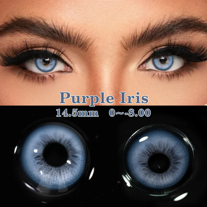 Colored Contact Lenses for Eyes Brown Contacts Lenses Fashion Blue Eyes Lenses Yearly Korean Gray Contacts YMX