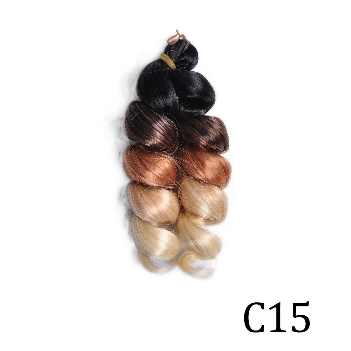 Loose Curly 12″ Pre-Stretched Wavy Braiding Hair – Easy Crochet / Box Braid Bulk (Natural-Curl, Low Shedding)