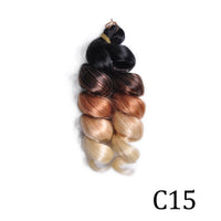 Loose Curly 12″ Pre-Stretched Wavy Braiding Hair – Easy Crochet / Box Braid Bulk (Natural-Curl, Low Shedding)