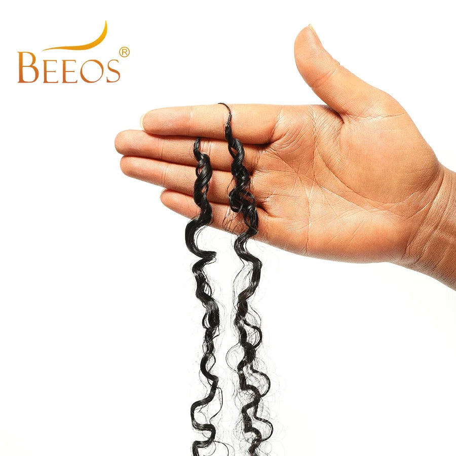 Curly Human Hair for Crochet Braids – Pre-Separated