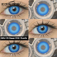 EYESHARE Halloween New Color Contact Lenses Blue Cosplay Anime Contact Red Lenses Purple Eyes Contact Pink Beauty Makeup Lenses