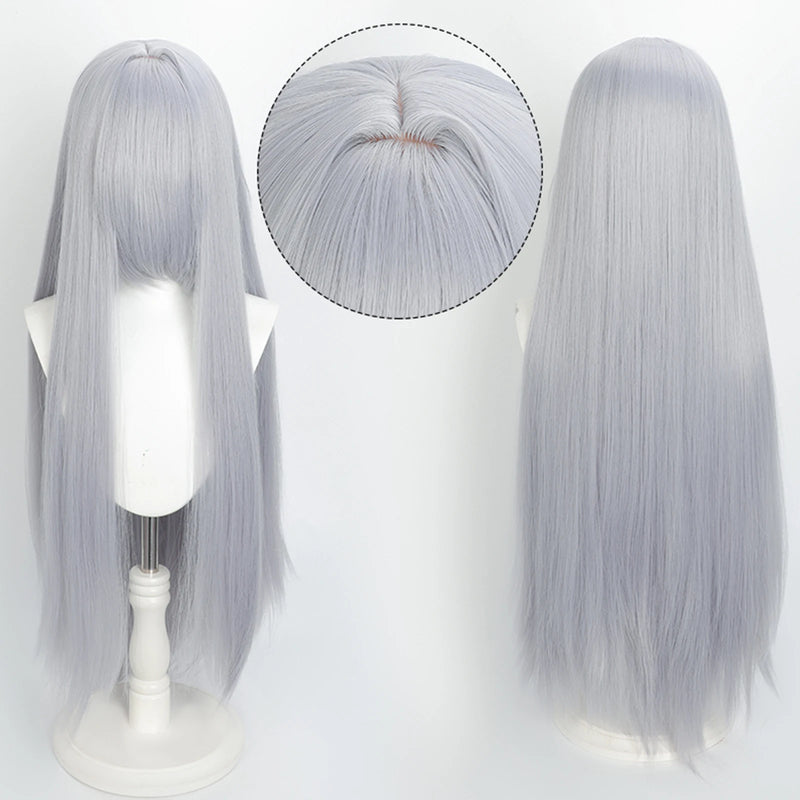 100cm Colourful Wig Long Staight Cosplay Anime Costume Party Wigs Synthetic Heat Resistant Wig