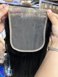 Straight Human Hair Lace Closure & Frontal