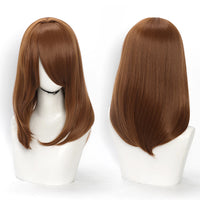 18 Inch Extra Long Straight Hair Wig With Bangs Synthetic Heat-Resistant Suitable For Women Cosplay Wigs