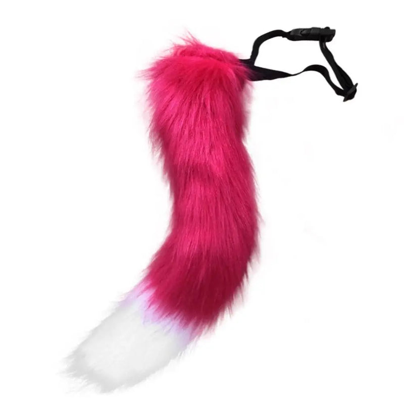Plush Halloween Cosplay Accessories Adjustable Long Tail Halloween Animal Cosplay Props Cute Outfit Animal Cosplay Props Adult
