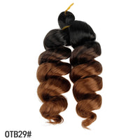 French Curly Crochet Hair Short 12inch Synthetic Braiding Hair Loose Wavy French Curl Braids Extensions for Women