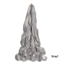French Curls Braiding Hair Extensions Synthetic Spanish Curl Hair Loose Wave Spiral Curl Braids High Temperature For Black Women
