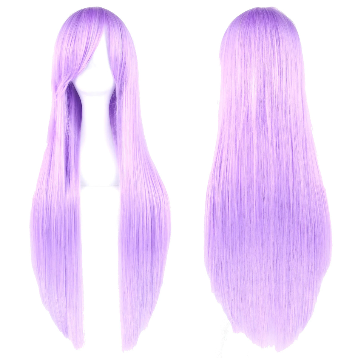 80cm Long Straight Cosplay Wig Synthetic Heat Resistant Wig for Women Party Costume Hair