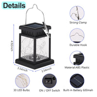 Solar Retro Palace Lantern Outdoor Floor Lights Lawn Landscape Hanging Atmosphere Candle Lighting Lamp Floor Yard Garden Decor