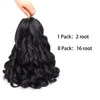 French Curly Braiding Hair Loose Wavy Bouncy French Curl Braiding Hair Extensions Synthetic Croch