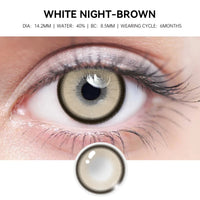 pupils halloween Blue Green contact lenses for Eyes Natural Colored contact lenses Prescription myopia Brown Lens