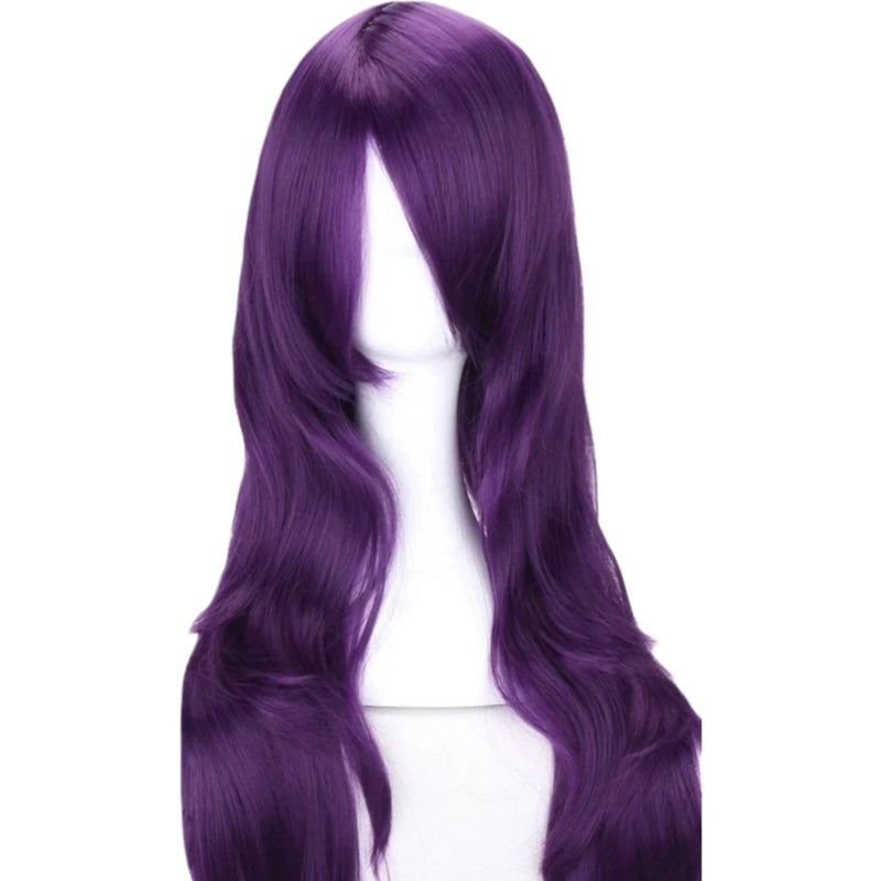 Cosplay Anime Long Wavy Pink Blue Red Blonde Black Green White Brown Cosplay Wig Synthetic Wig