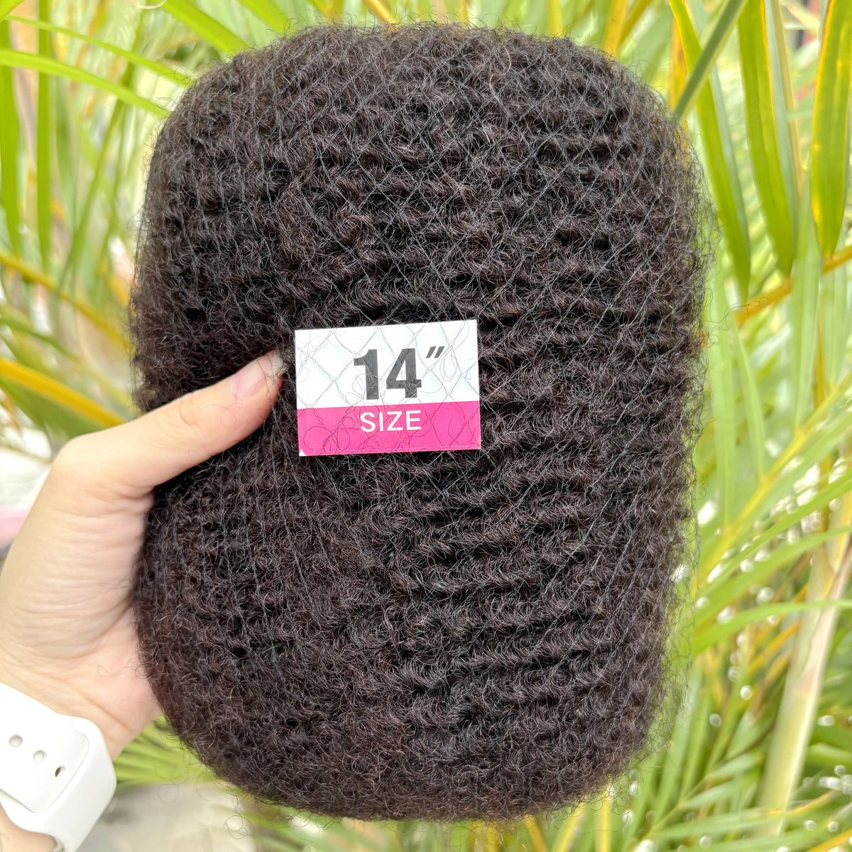 4C Afro Kinky Human Hair Bulk for Braiding