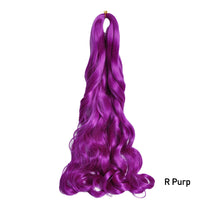 French Curls Braiding Hair Extensions Synthetic Spanish Curl Hair Loose Wave Spiral Curl Braids High Temperature For Black Women