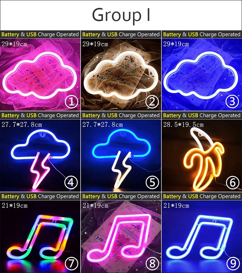 Wholesale 72 Styles Led Neon Light Colorful Rainbow Neon Sign for Room  Home Party Wedding Decoration Xmas Gift Neon Lamp
